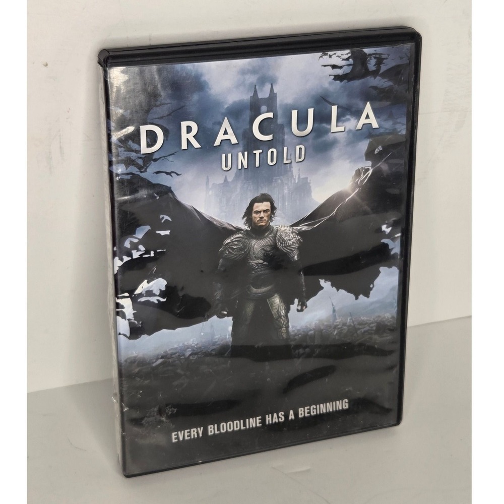 Dracula Untold DVD Luke Evans Action Fantasy Horror‎ Movie New Sealed